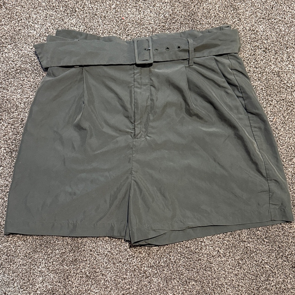 A New Day Olive Green Shorts